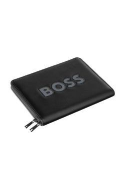 Konferenzmappe A5 Boss Cut Out Schwarz & Grau, Produktbild (4)