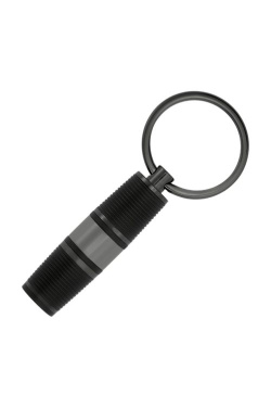 Schlüsselanhänger, kräftiger Streifen, Schwarz, Produktbild (2)