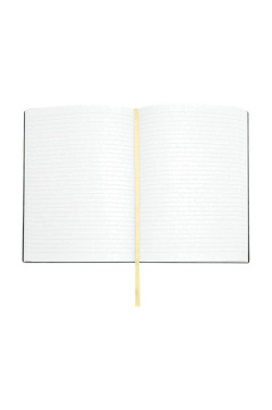 Notizbuch A5 Pastellfarben Klassisch Hellgelb Liniert, Produktbild (3)