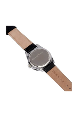 Armbanduhr mit Datumsanzeige Sol schwarz & Chrom, Produktbild (2)
