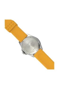 Armbanduhr mit Datumsanzeige Milo gelb, Produktbild (2)