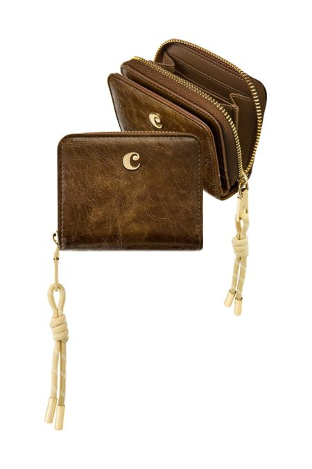 Kartenetui mit Klappe Philomène camel, Produktbild (1)