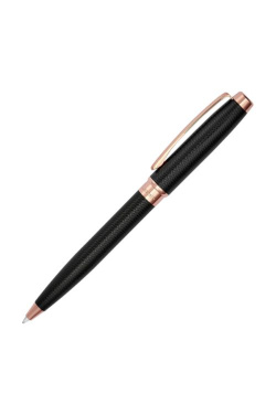 Kugelschreiber Caprio Black/, roségold, Produktbild (2)