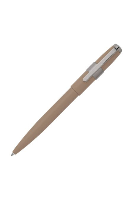 Kugelschreiber Block, beige, Produktbild (1)