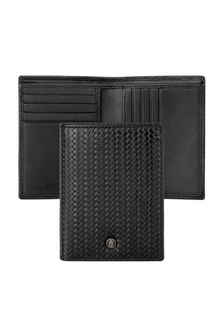Faltbarer Kartenhalter Interlace Schwarz, Produktbild