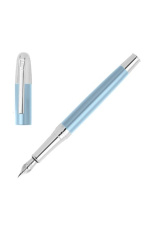 Füllfederhalter Classics Chrom Hellblau