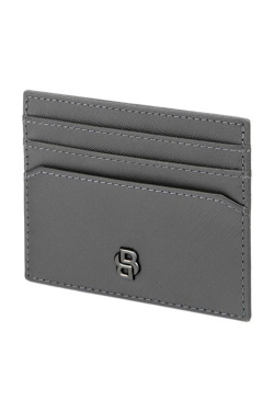 Kartenhalter Double B Saffiano Grau, Produktbild (3)
