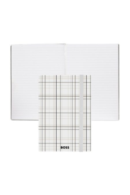 Notizbuch A5, kariert, weiß liniert, Produktbild (1)