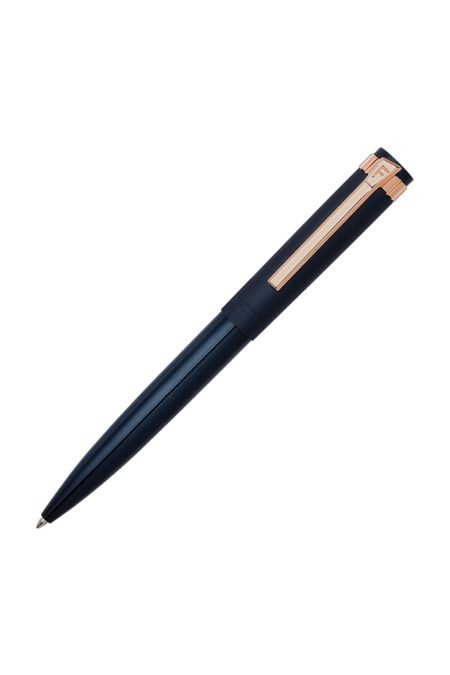 Kugelschreiber Prestige Rose Gold, marineblau, Produktbild (1)