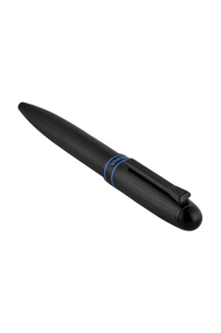 Kugelschreiber Classicals Brushed Black Edition, blau, Produktbild (4)