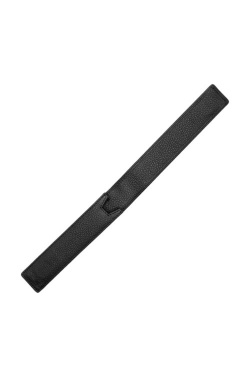 Einzelnes Stifteetui, klassisches genarbtes Schwarz, Produktbild (2)