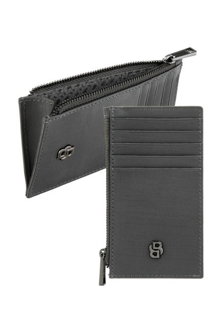 Kartenhalter Double B Saffiano Grau, Produktbild (1)