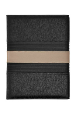 Ordner A5 Delano taupe & Schwarz, Produktbild (4)