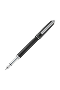Füllfederhalter Classics, gebürstetes Schwarz & Chrom, Produktbild (3)