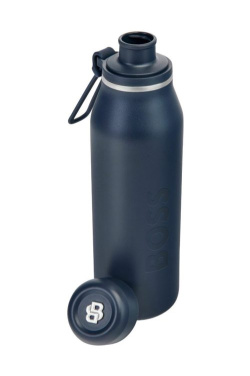 Isothermflasche Double B marineblau & Chrom, Produktbild (4)