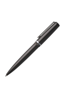 Kugelschreiber Gear Metal Dark, chromfarben, Produktbild (2)