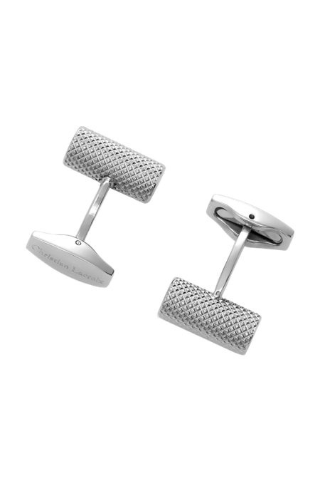Manschettenknöpfe Caprio Chrom Diamond, Produktbild
