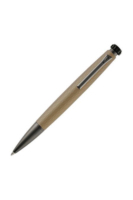 Kugelschreiber Interlace, taupe, Produktbild (1)