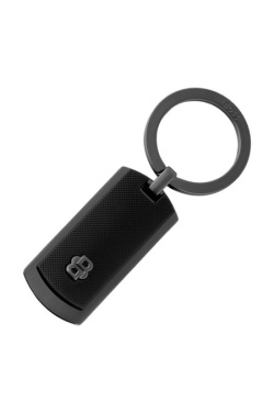 Schlüsselanhänger Doppel-B-Diamant Schwarz, Produktbild (2)