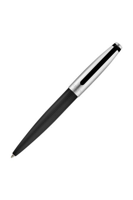 Kugelschreiber Benson, schwarz / chromfarben, Produktbild (1)