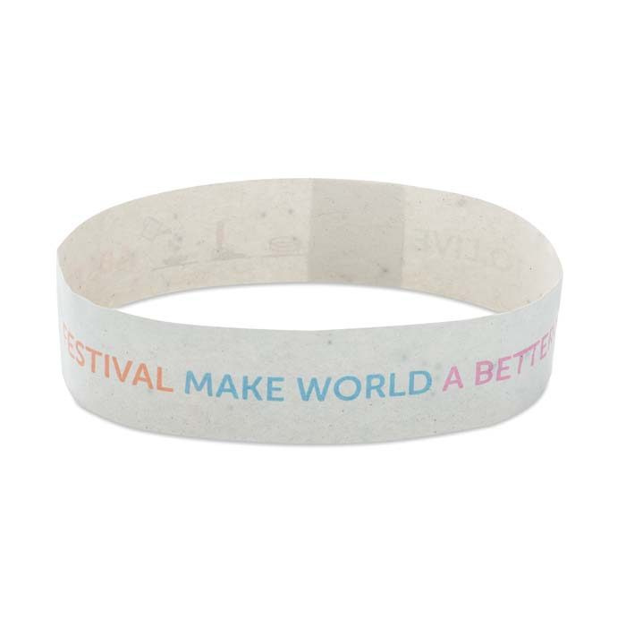 Armband aus Saatpapier, Produktbild