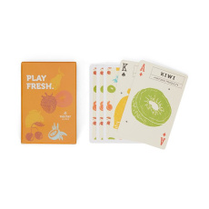 32 Spielkarten mit Ihrem Design auf beiden Seiten.