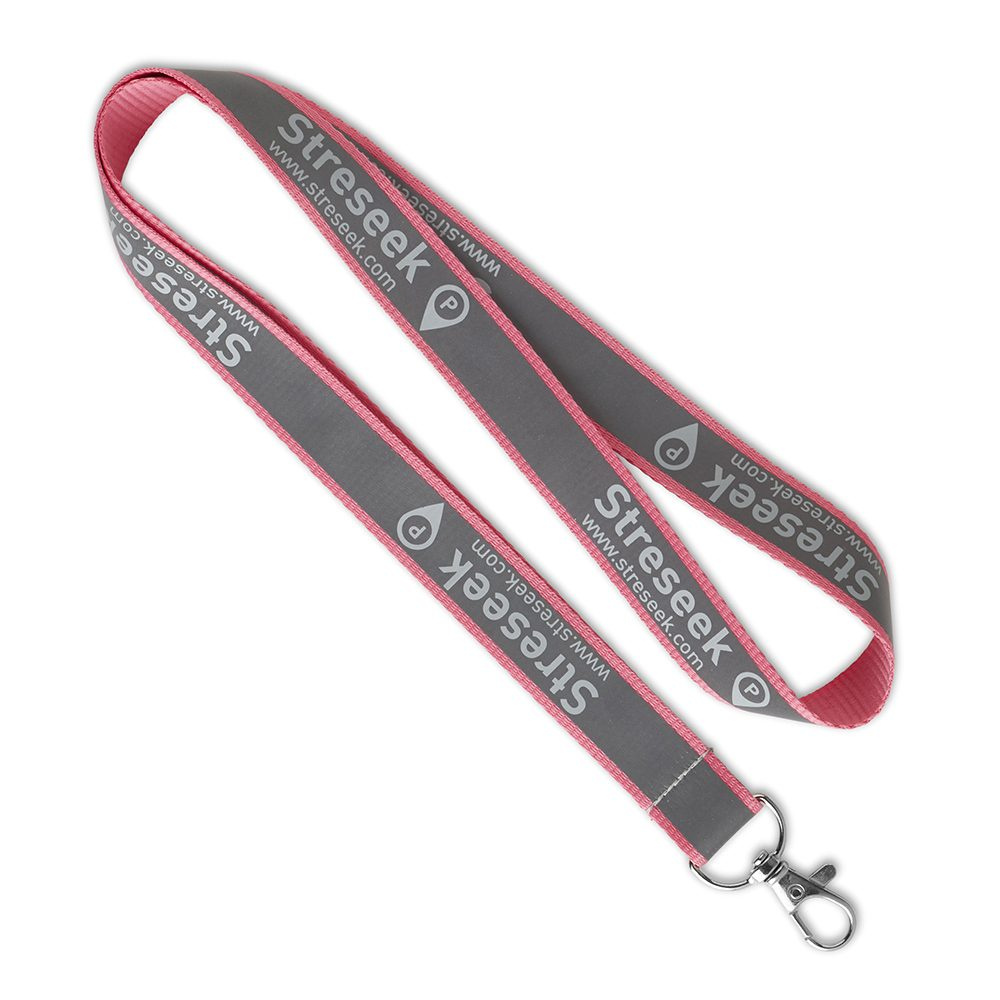 Schlüsselband aus Polyester mit reflektierender Beschichtung., Produktbild