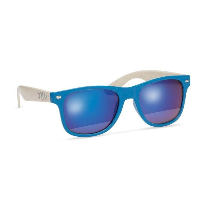 Individualisierbare Sonnenbrille aus Weizenstroh und PP-Kunststoff, UV400, Produktbild