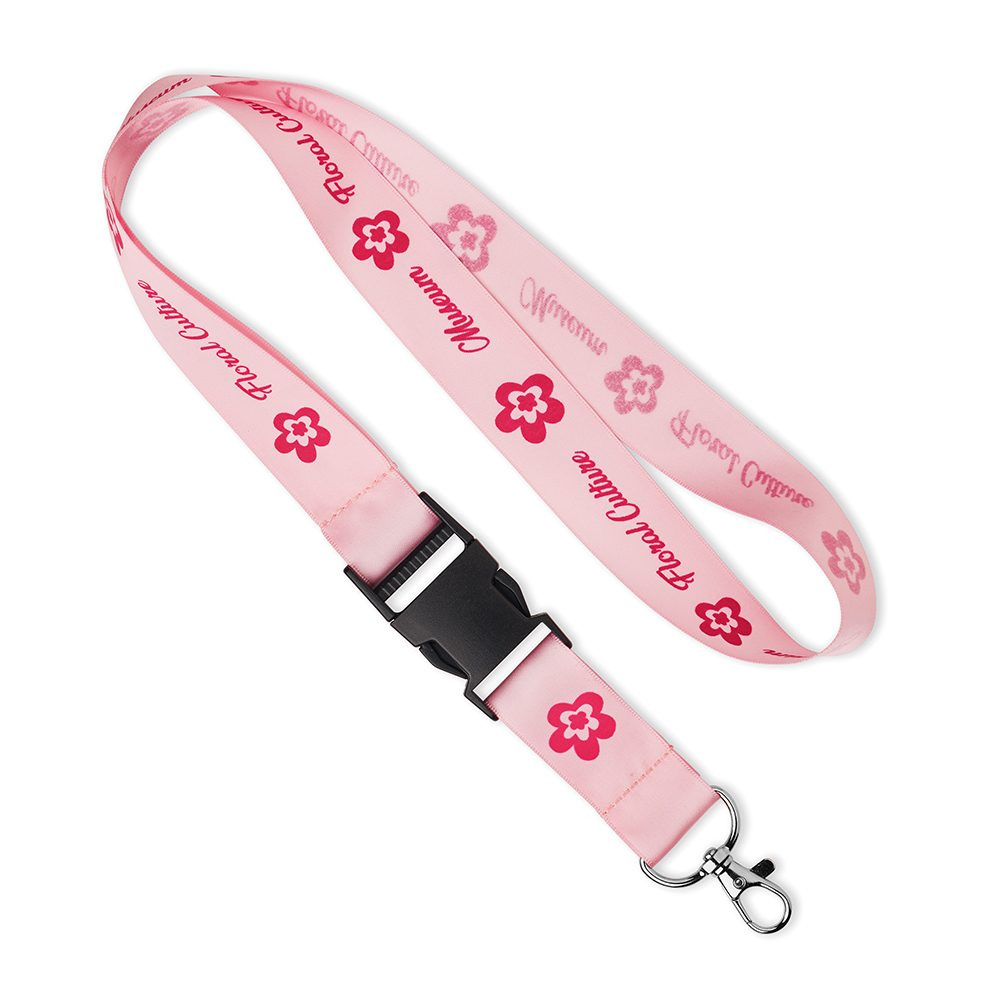 Abnehmbares Lanyard mit Satin-Siebdruck., Produktbild