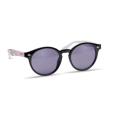 Vollständig individualisierbare runde rPET-Sonnenbrille (UV400)