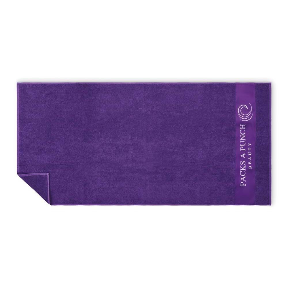 Strandtuch aus Baumwolle mit Jacquard-Webkante (350 oder 400 g/m²), Produktbild
