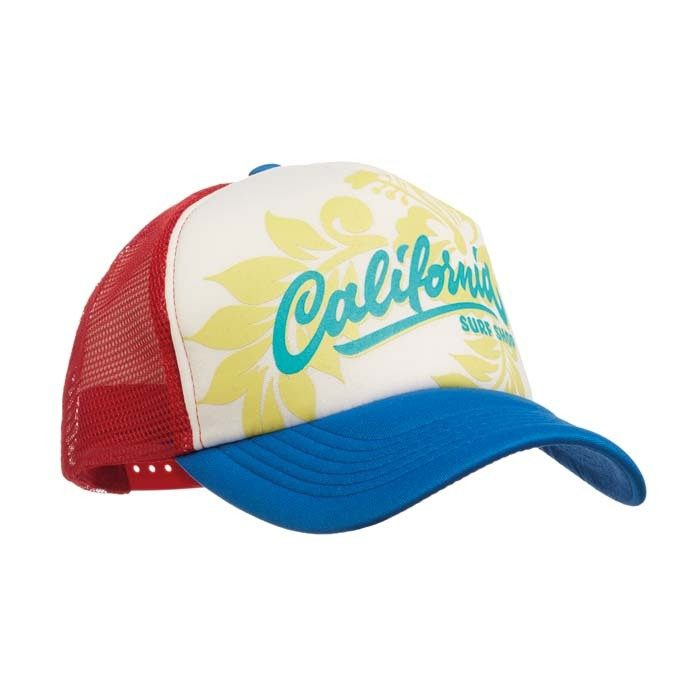 Hoch geschnittene 5-Panel-Trucker-Cap mit Schaumstoff-Front, 9 cm, Produktbild