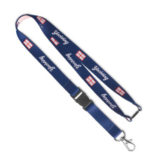 Abnehmbares, gewebtes Polyester-Lanyard