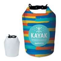 5,8 Liter langer, strapazierfähiger PVC-Trockensack mit 360°-Design