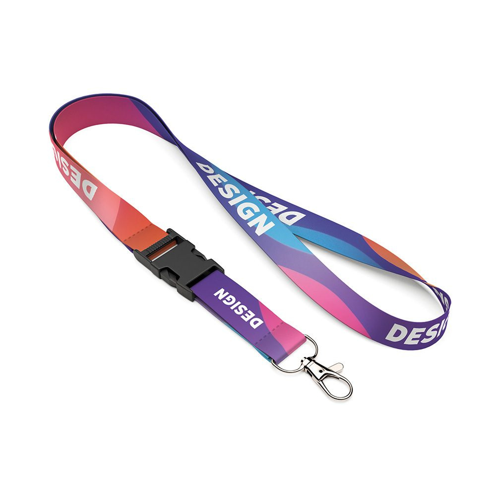 Abnehmbares RPET-Sublimations-Lanyard., Produktbild
