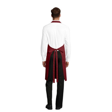 GAMMA SCHÜRZE MIT TASCHEN 240, Burgund, M, Produktbild (2)