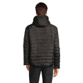 STREAM Herren-Parka mit Kapuze, Schwarz