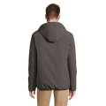 FALCON wattierter Herren-Parka, Anthrazitgrau
