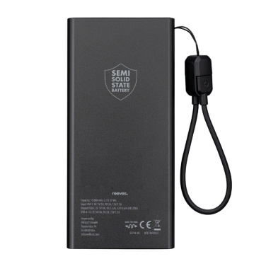 Powerbank REEVES-WATTRON CORE X ALU, 10000 mAh – schwarz (4)