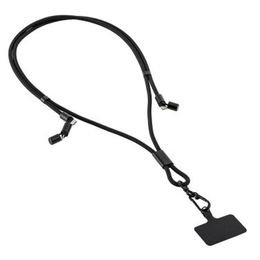 Ladekabel mit Lanyard REEVES-SMARTYARD – schwarz (2)