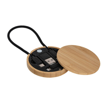 4-in-1-Ladekabel REEVES-CONVERTICS BAMBOO EVO – braun (3)