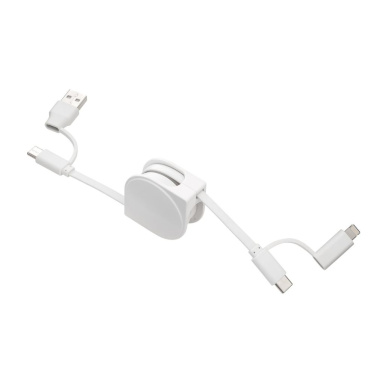 6-in-1-Ladekabel REEVES-SNAKE II – weiß (4)