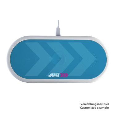 Schnelles kabelloses 3-in-1-Ladegerät REEVES-CALSLEY – weiß (4)