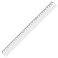 Lineal 30 cm, transparent