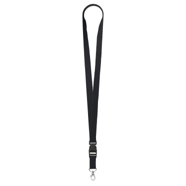 Schlüsselband/Lanyard "Standard", schwarz, Produktbild (2)
