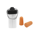 EasyPlug in transparenter Runddose, orange