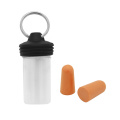 EasyPlug in transparenter Runddose, orange