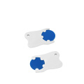 Einkaufswagenchiphalter „tooth“, blau