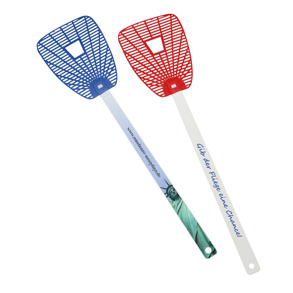 Fliegenklatsche "Fluchtloch", weiß, Produktbild (1)