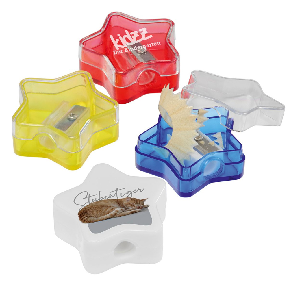 Spitzer "Stern", weiß, Produktbild (1)